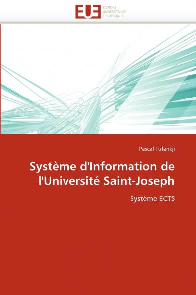 Système d''information de l''université saint-joseph
