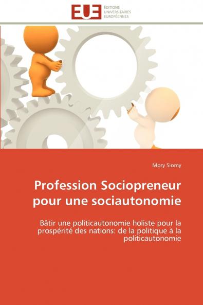 Profession sociopreneur pour une sociautonomie