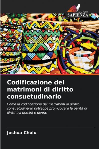 Codificazione dei matrimoni di diritto consuetudinario