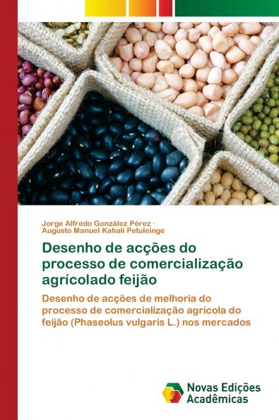 Desenho de acções do processo de comercialização agrícolado feijão