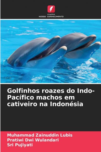 Golfinhos roazes do Indo-Pacífico machos em cativeiro na Indonésia
