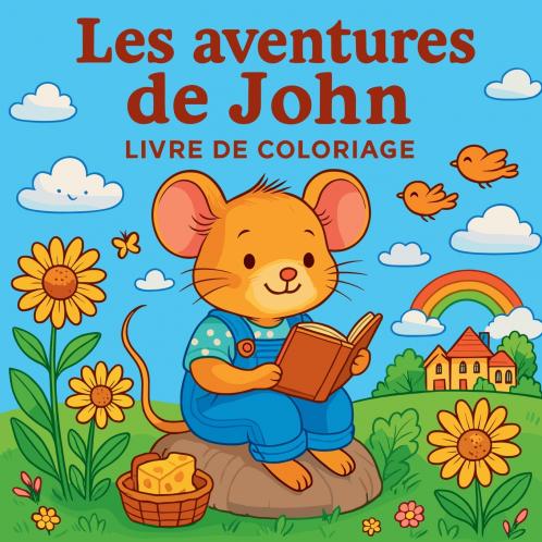 Les Aventures de John - Livre de coloriage