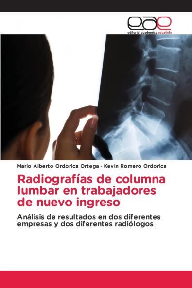 Radiografías de columna lumbar en trabajadores de nuevo ingreso