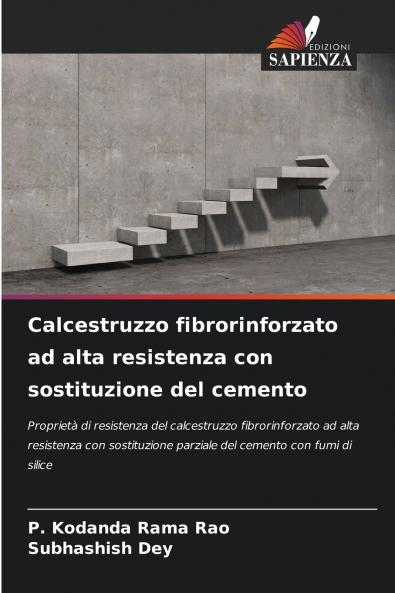 Calcestruzzo fibrorinforzato ad alta resistenza con sostituzione del cemento