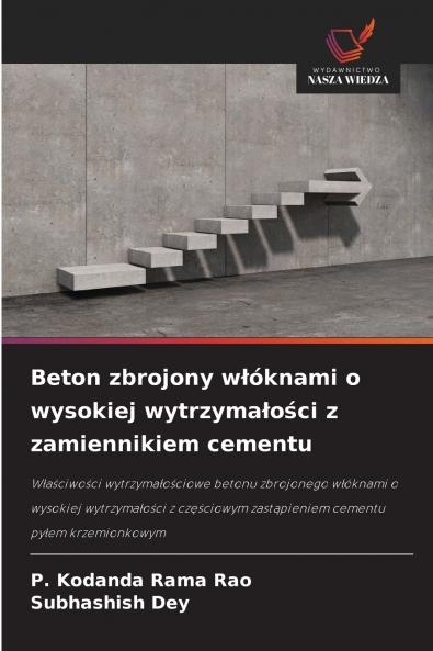Beton zbrojony włóknami o wysokiej wytrzymałości z zamiennikiem cementu