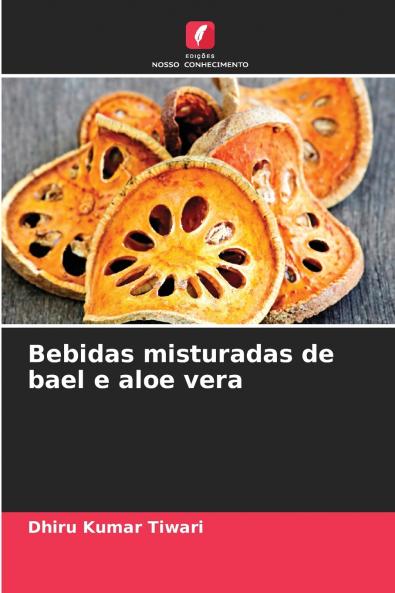 Bebidas misturadas de bael e aloe vera