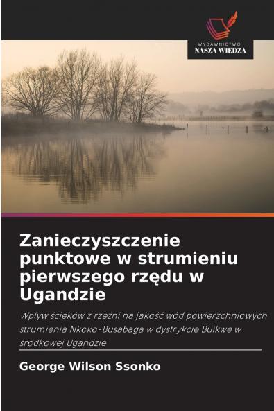 Zanieczyszczenie punktowe w strumieniu pierwszego rzędu w Ugandzie