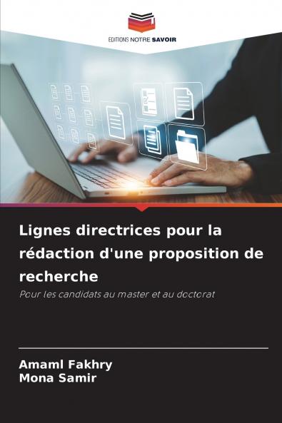 Lignes directrices pour la rédaction d'une proposition de recherche