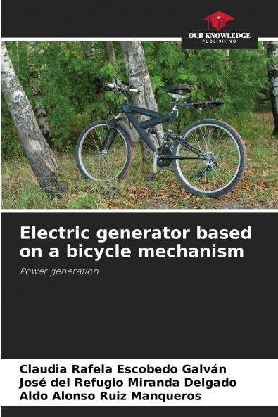 Electric generator based on a bicycle mechanism