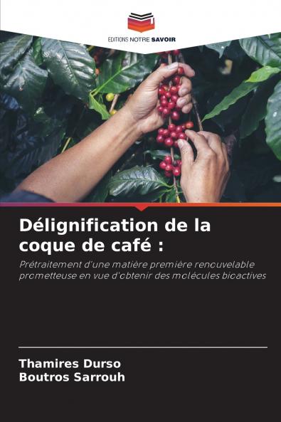 Délignification de la coque de café