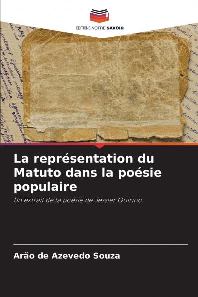 La représentation du Matuto dans la poésie populaire