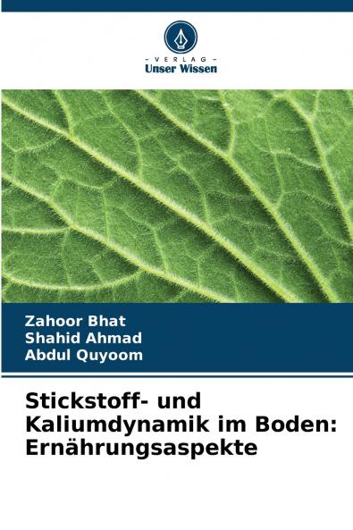 Stickstoff- und Kaliumdynamik im Boden