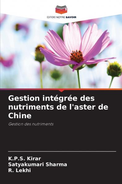 Gestion intégrée des nutriments de l'aster de Chine
