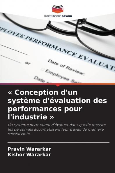 Conception d'un système d'évaluation des performances pour l'industrie