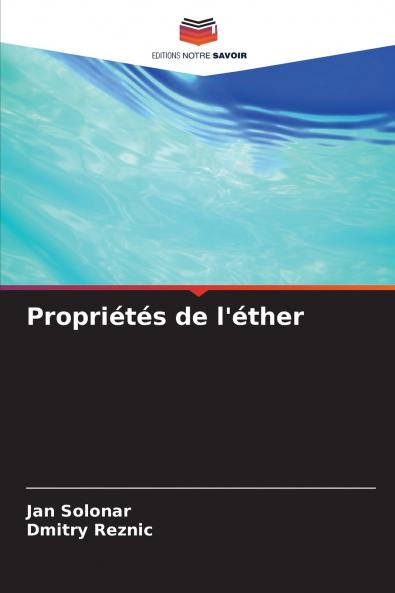 Propriétés de l'éther