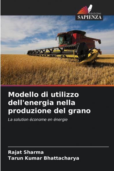 Modello di utilizzo dell'energia nella produzione del grano