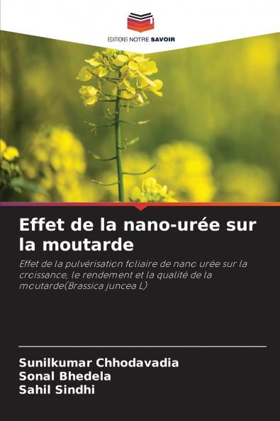 Effet de la nano-urée sur la moutarde