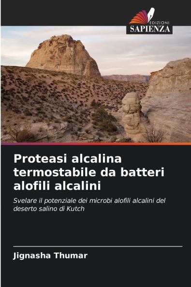 Proteasi alcalina termostabile da batteri alofili alcalini