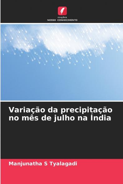 Variação da precipitação no mês de julho na Índia