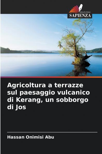 Agricoltura a terrazze sul paesaggio vulcanico di Kerang un sobborgo di Jos
