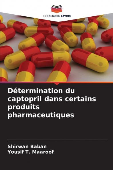 Détermination du captopril dans certains produits pharmaceutiques