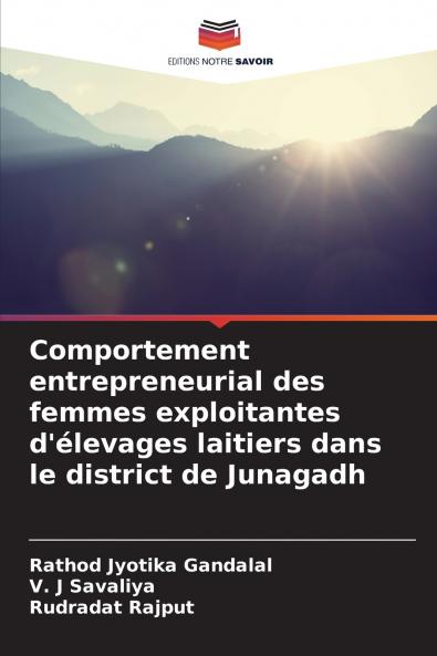 Comportement entrepreneurial des femmes exploitantes d'élevages laitiers dans le district de Junagadh