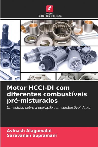 Motor HCCI-DI com diferentes combustíveis pré-misturados