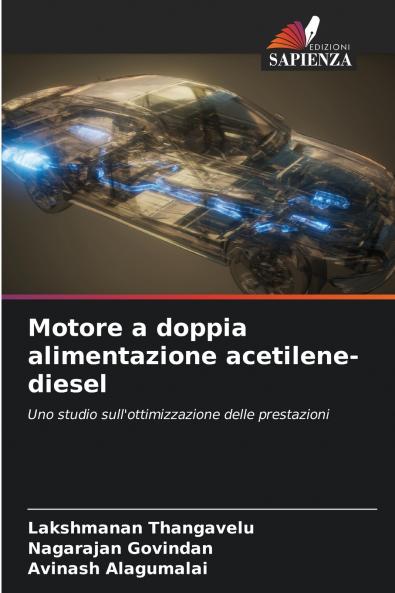 Motore a doppia alimentazione acetilene-diesel