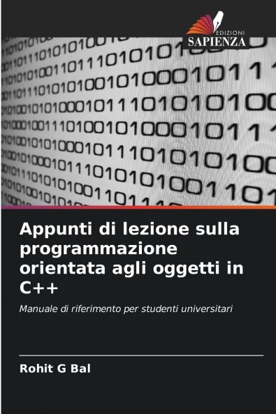 Appunti di lezione sulla programmazione orientata agli oggetti in C++