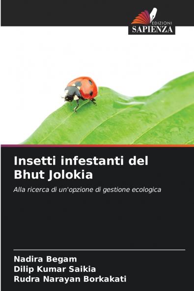 Insetti infestanti del Bhut Jolokia