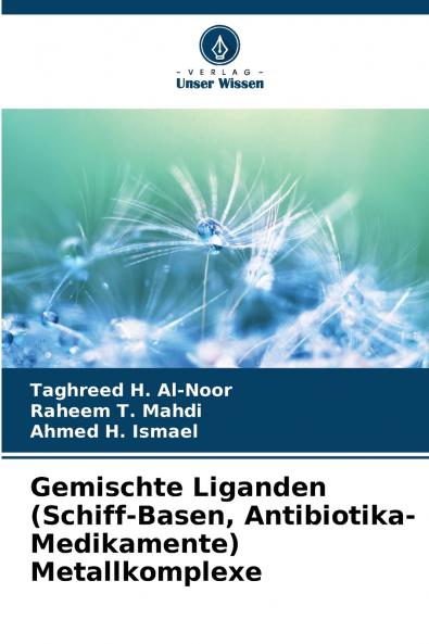 Gemischte Liganden (Schiff-Basen Antibiotika-Medikamente) Metallkomplexe