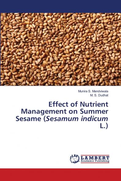 Effect of Nutrient Management on Summer Sesame (Sesamum indicum L.)
