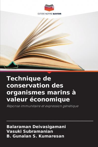 Technique de conservation des organismes marins à valeur économique