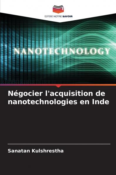 Négocier l'acquisition de nanotechnologies en Inde