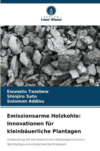 Emissionsarme Holzkohle