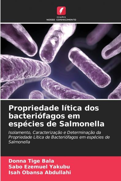 Propriedade lítica dos bacteriófagos em espécies de Salmonella