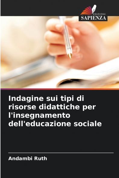 Indagine sui tipi di risorse didattiche per l'insegnamento dell'educazione sociale