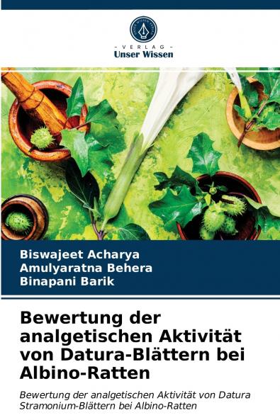 Bewertung der analgetischen Aktivität von Datura-Blättern bei Albino-Ratten