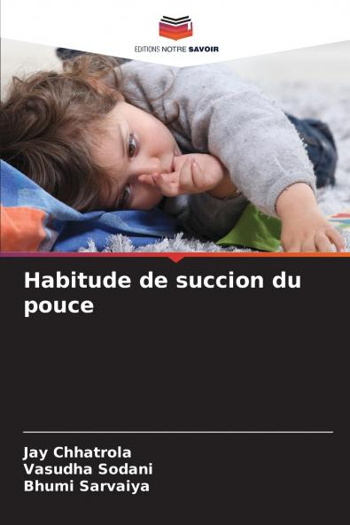 Habitude de succion du pouce