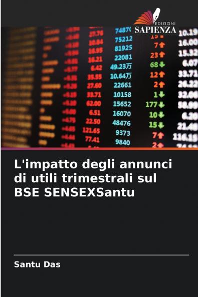 L'impatto degli annunci di utili trimestrali sul BSE SENSEXSantu