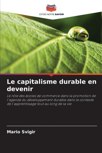 Le capitalisme durable en devenir