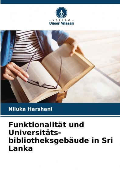 Funktionalität und Universitäts-bibliotheksgebäude in Sri Lanka