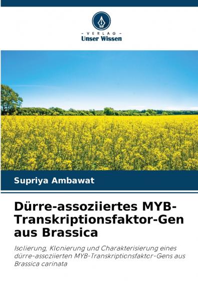 Dürre-assoziiertes MYB-Transkriptionsfaktor-Gen aus Brassica