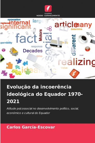 Evolução da incoerência ideológica do Equador 1970-2021