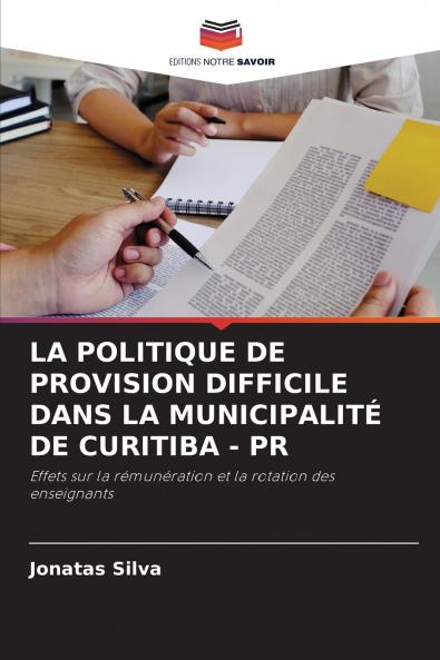 LA POLITIQUE DE PROVISION DIFFICILE DANS LA MUNICIPALITÉ DE CURITIBA - PR
