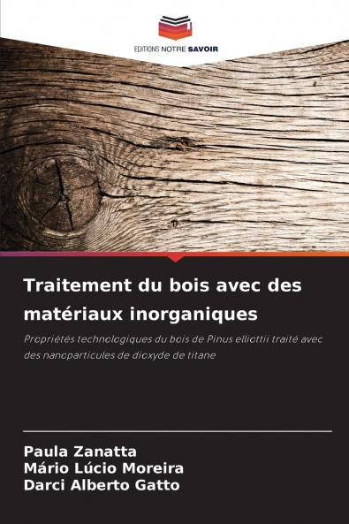 Traitement du bois avec des matériaux inorganiques