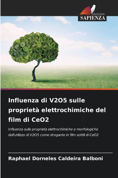 Influenza di V2O5 sulle proprietà elettrochimiche del film di CeO2