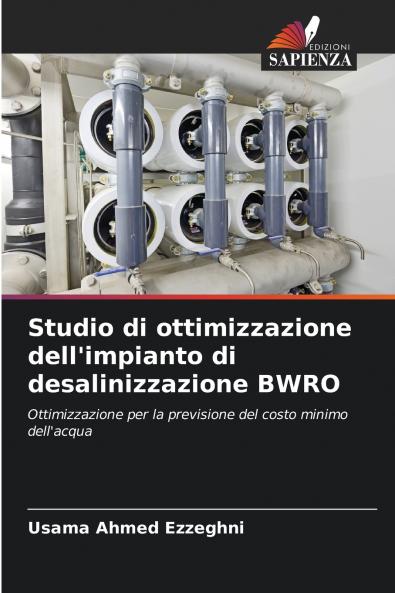 Studio di ottimizzazione dell'impianto di desalinizzazione BWRO