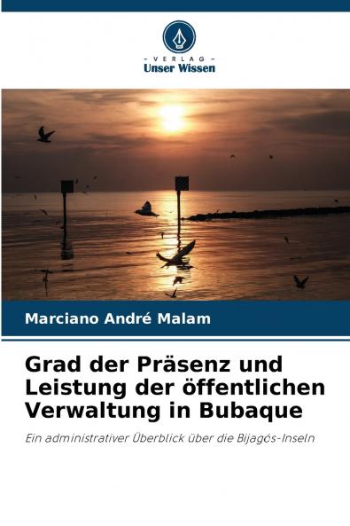 Grad der Präsenz und Leistung der öffentlichen Verwaltung in Bubaque