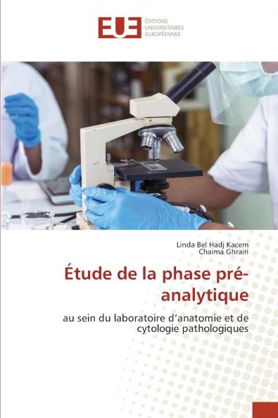 Étude de la phase pré-analytique